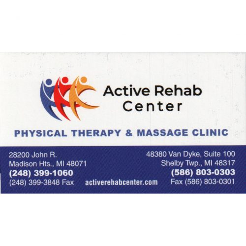 Active Rehab Center Business kw