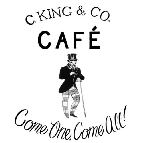 No Border C.King Cafe logo